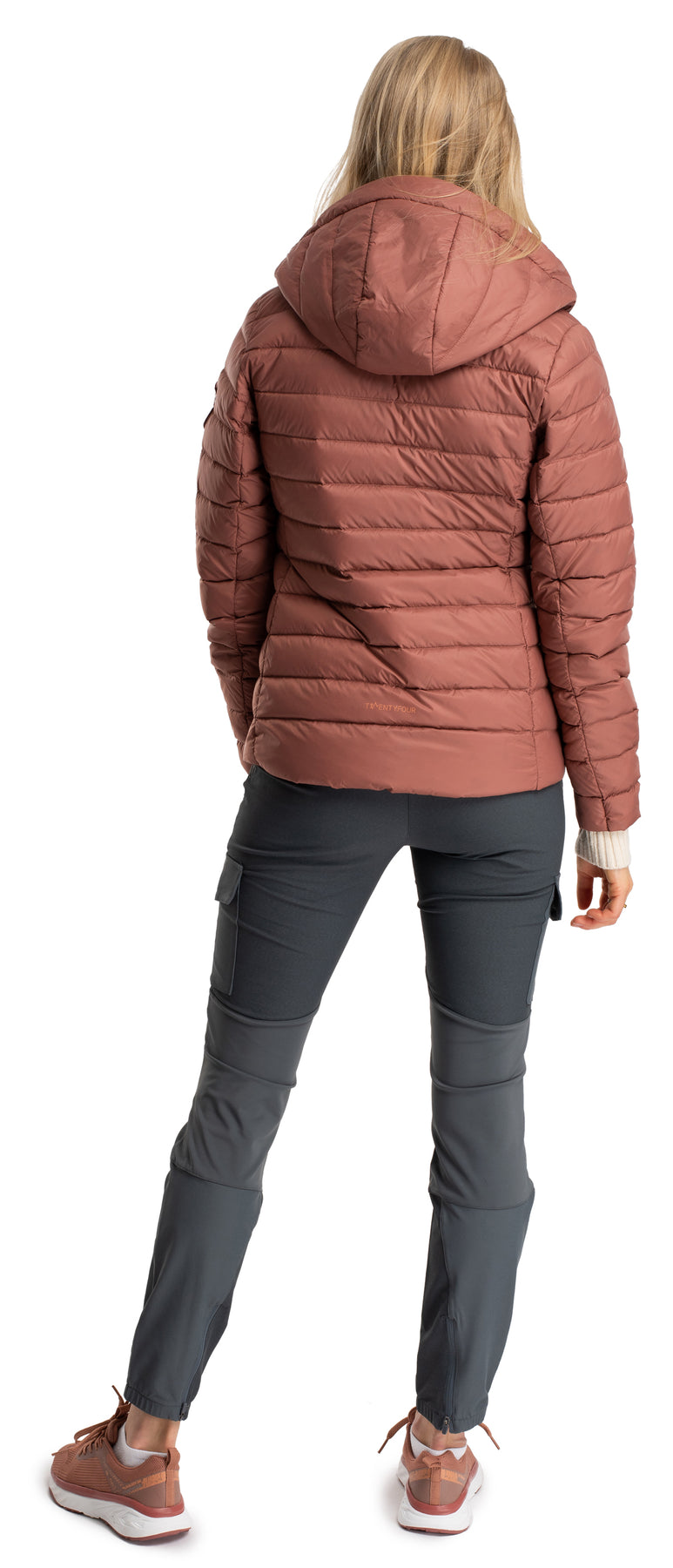 Finse Dunjakke - Brent Rød