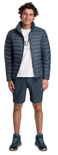 Finse Dunjakke - Mørk Denim - Men