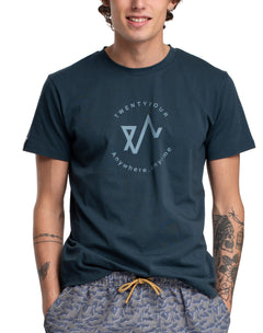 1222 T-Skjorte - Mørk Denim