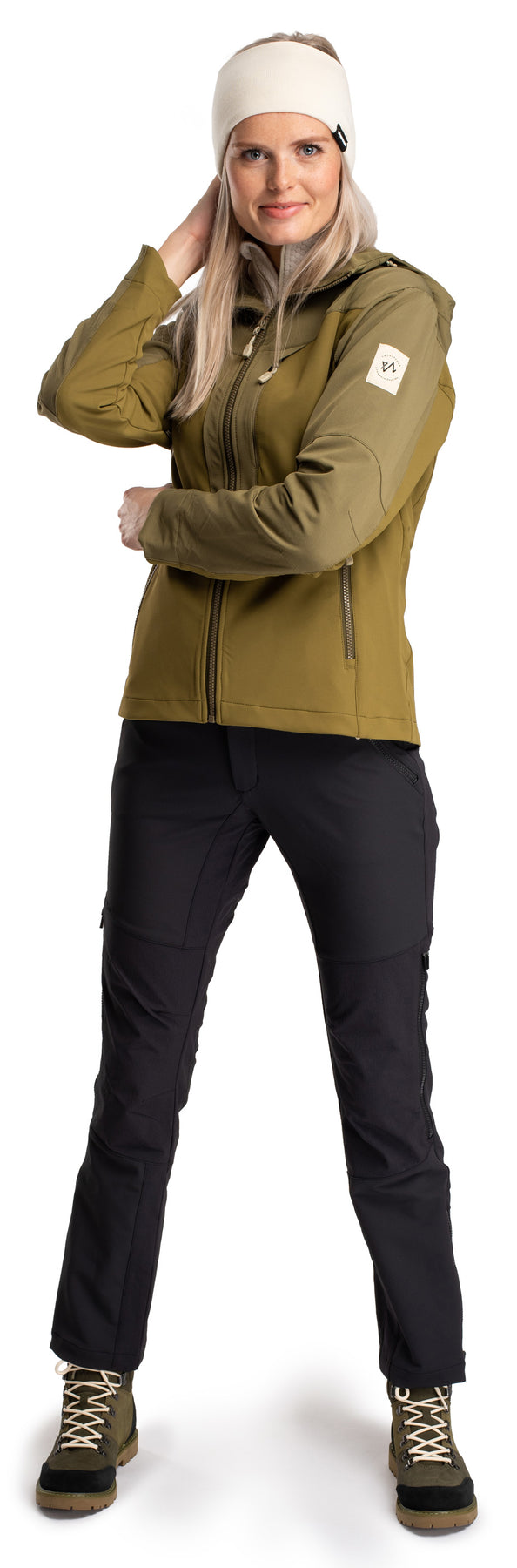 Finse Softshelljakke - Oliven