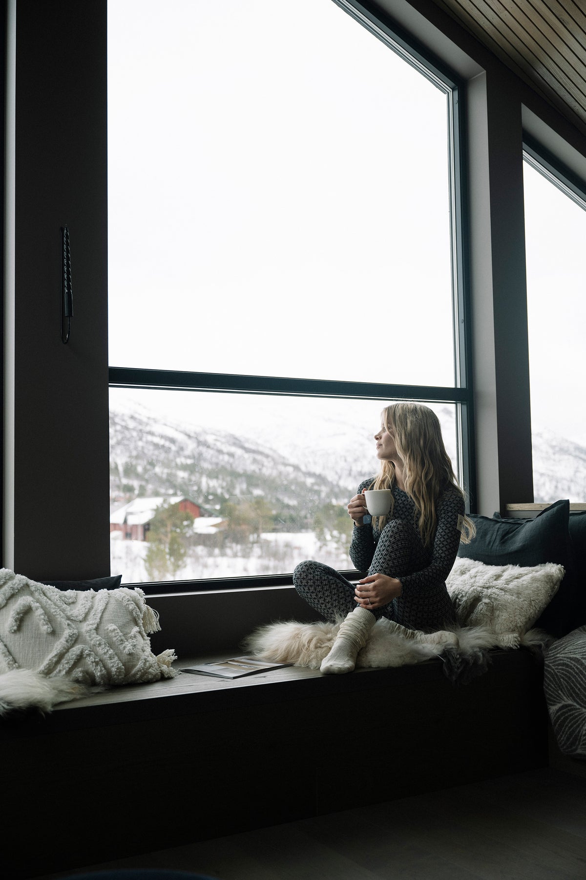 Finse Frigg Undertøysett - Blekkblå