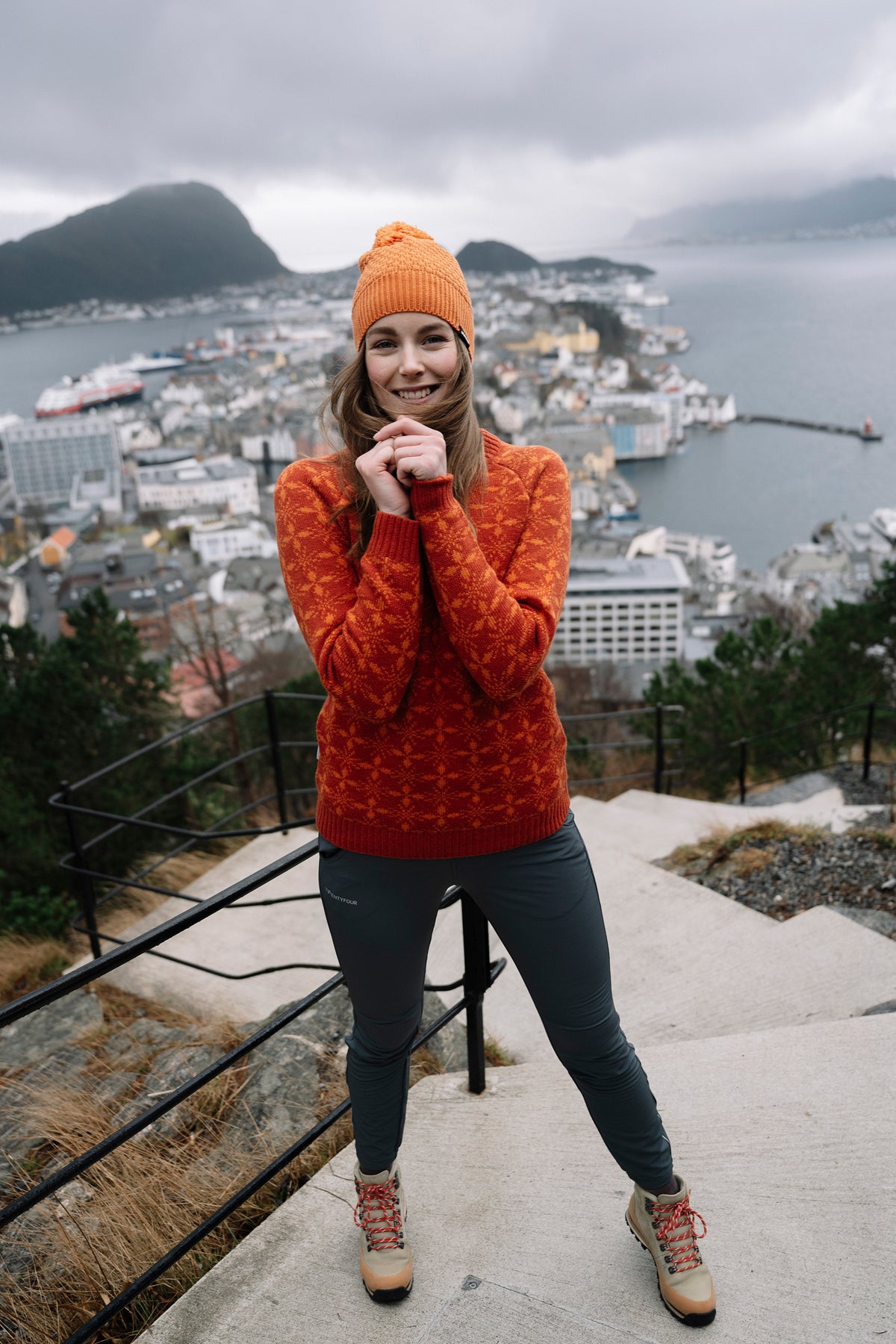 Finse Embla Lue - Orange