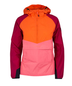 Flåm Light Anorakk - Rødorange
