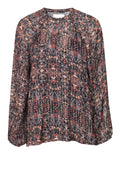Signe LS Blouse - Black - Second Female - Bluser & Skjorter - VILLOID.no