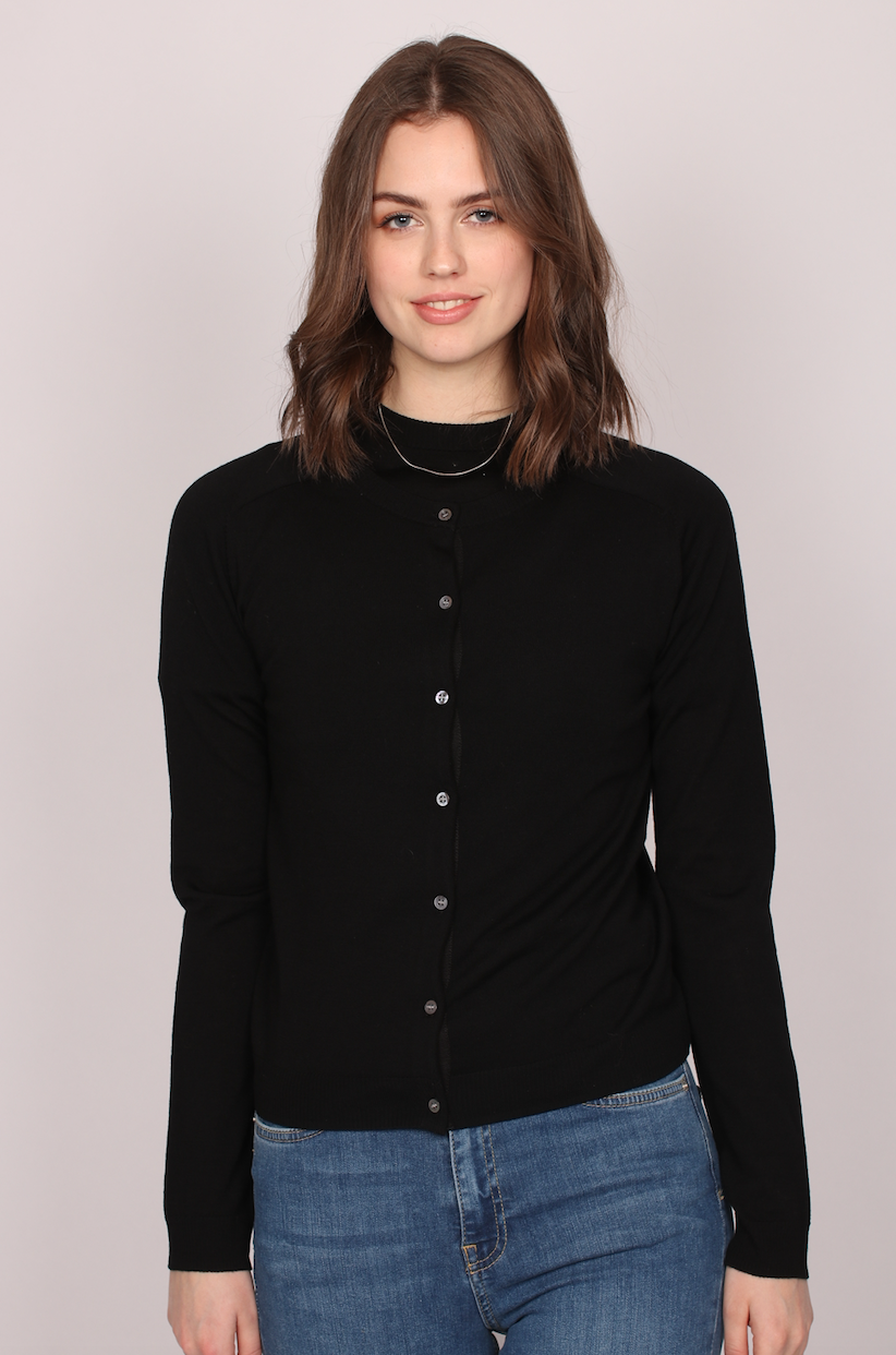 Day Whitney Cardigan - Black - DAY - Gensere - VILLOID.no