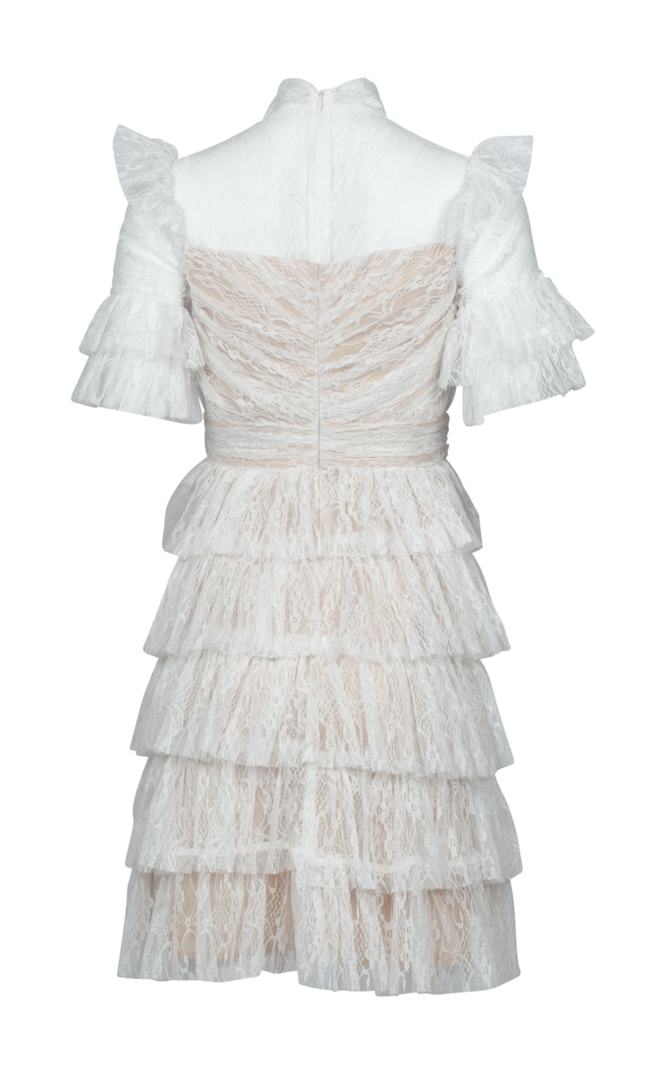 Liona Dress - White - By Malina - Kjoler - VILLOID.no