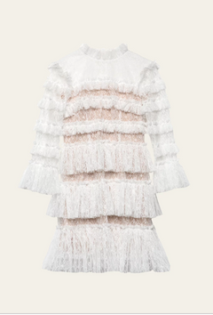 Carmine Mini dress - Cloudy White - By Malina - Kjoler - VILLOID.no