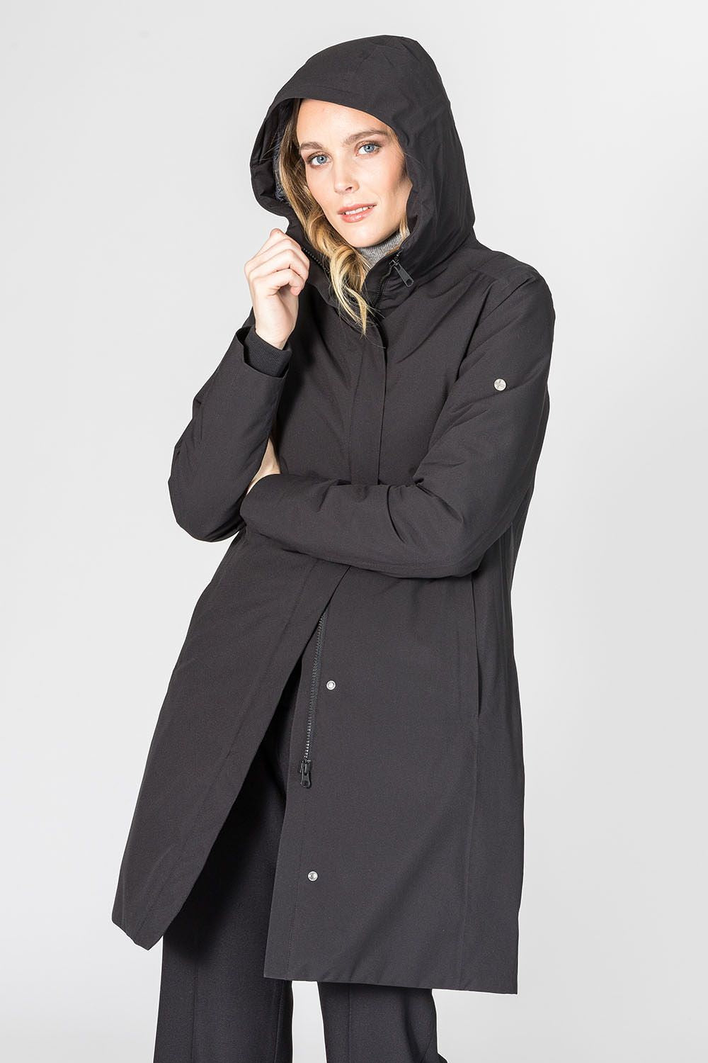 Women Coat - Black - Scandinavian Edition - Jakker - VILLOID.no
