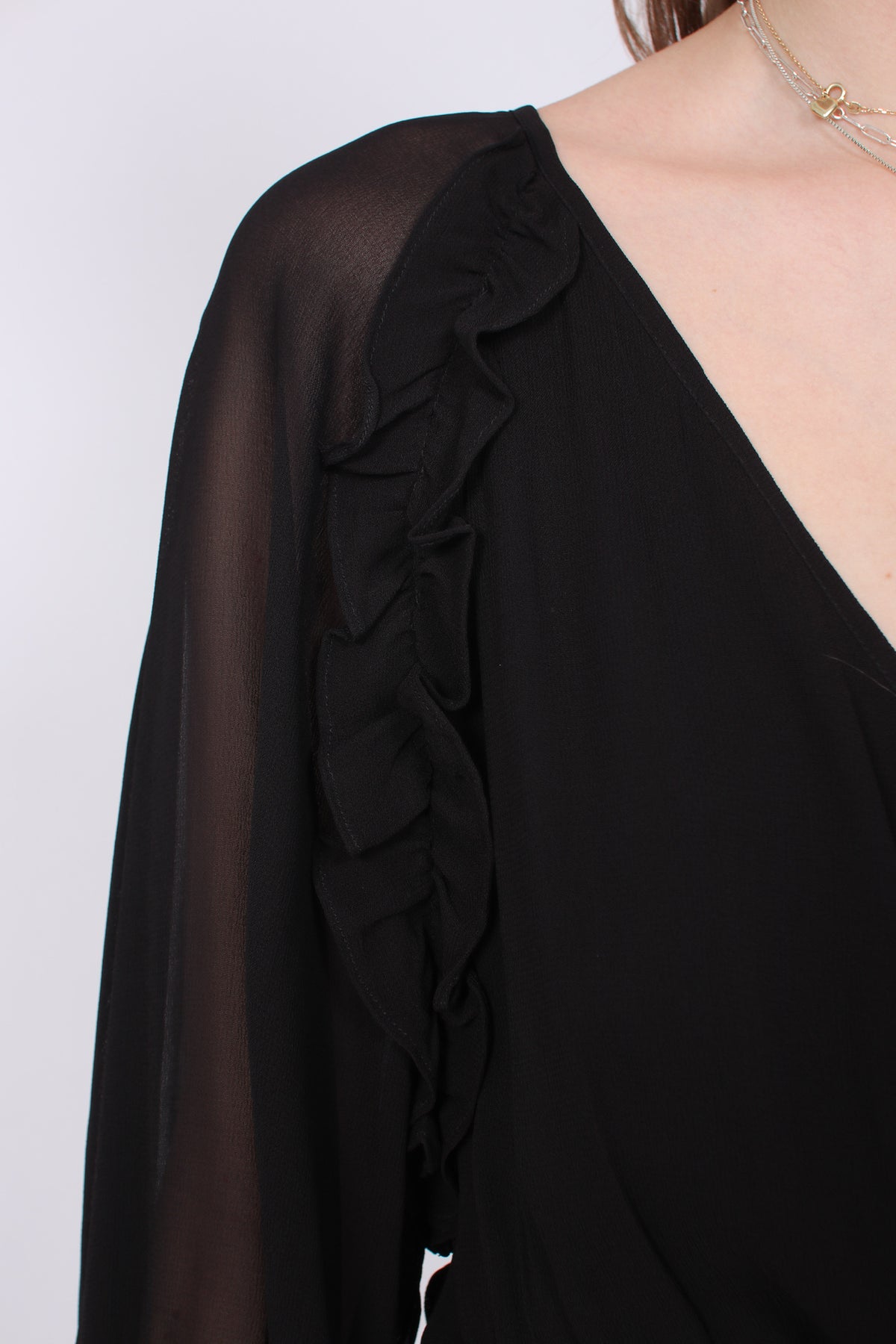 Kirsten Solid dress - Black - Line of Oslo - Kjoler - VILLOID.no