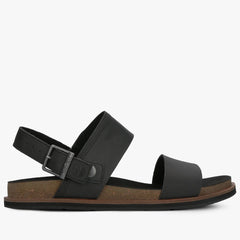Amalfi Vibes Backstrap Sandal - Black
