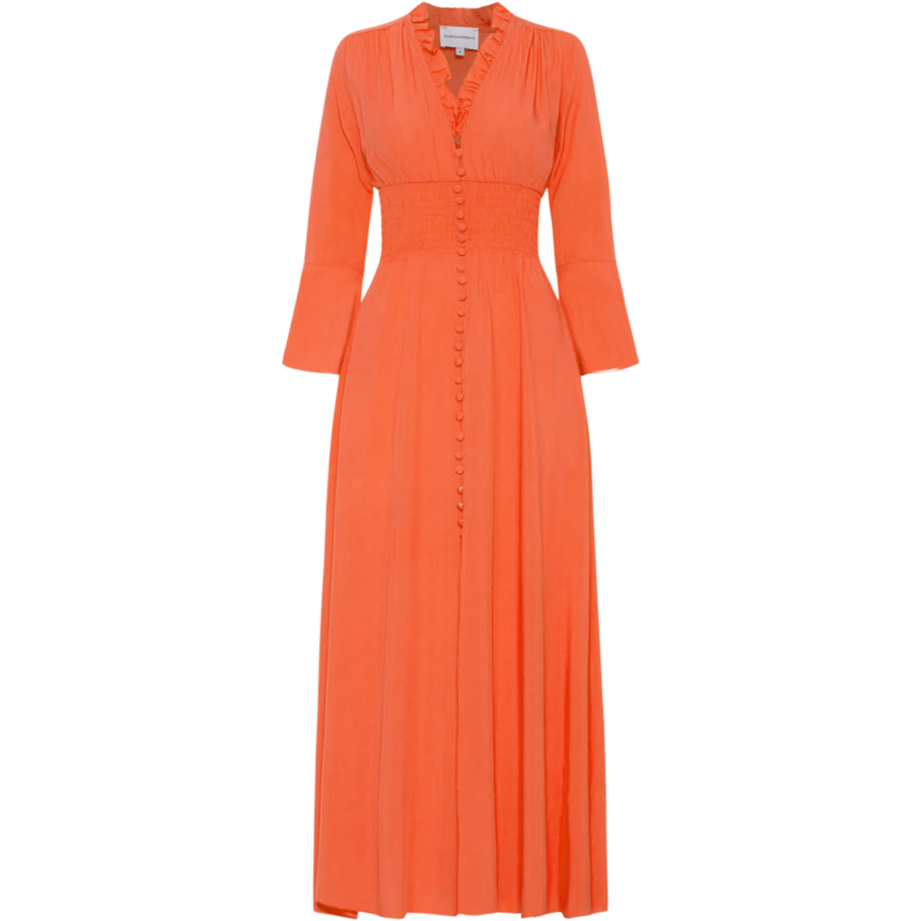 Sally Long Dress - Burnt Orange