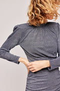 Gail Short Dress - Dark Sapphire