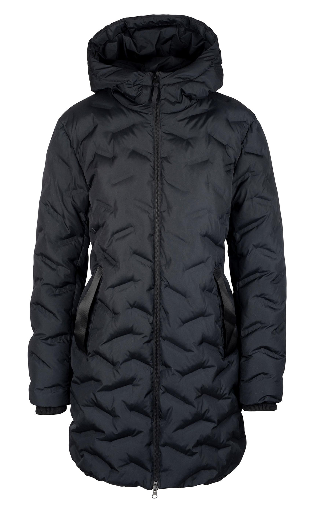 Mellow Lang Parkas - Skyggesort - Twentyfour - Jakker - VILLOID.no