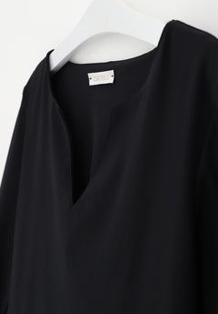 Travel Dress 3/4 Sleeve Glam - Black
