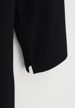 Travel Dress 3/4 Sleeve Glam - Black