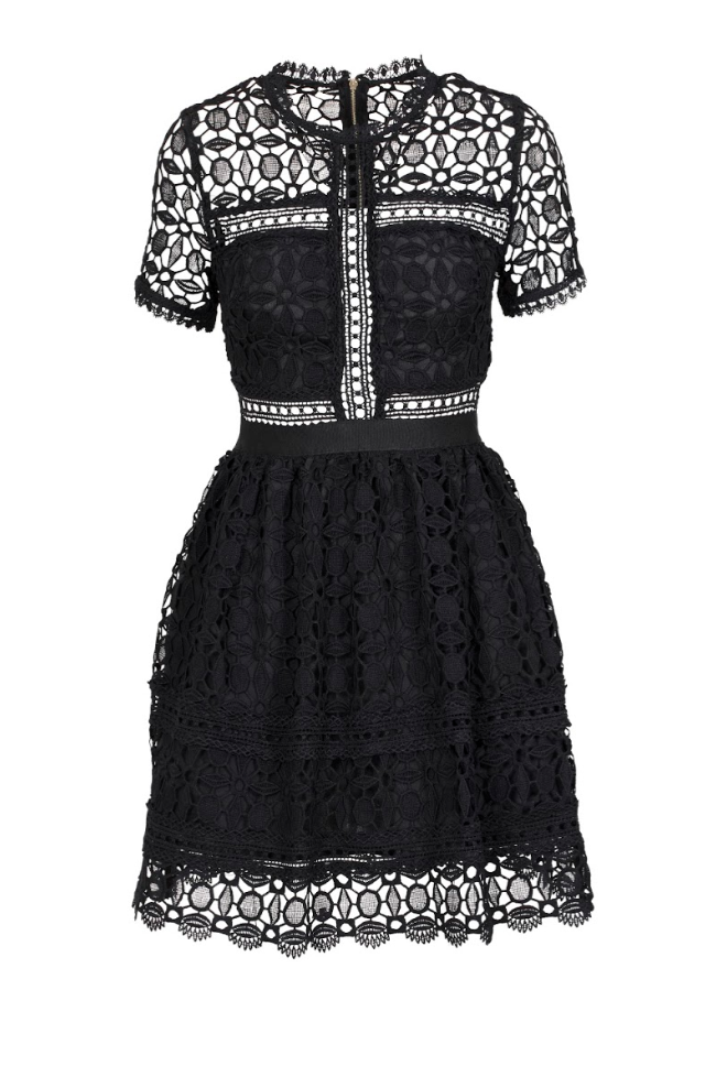 Nora dress - Black - By Malina - Kjoler - VILLOID.no
