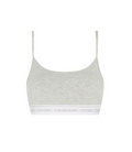 CK One Unlined Bralette - Grey Heather - Calvin Klein - Undertøy - VILLOID.no