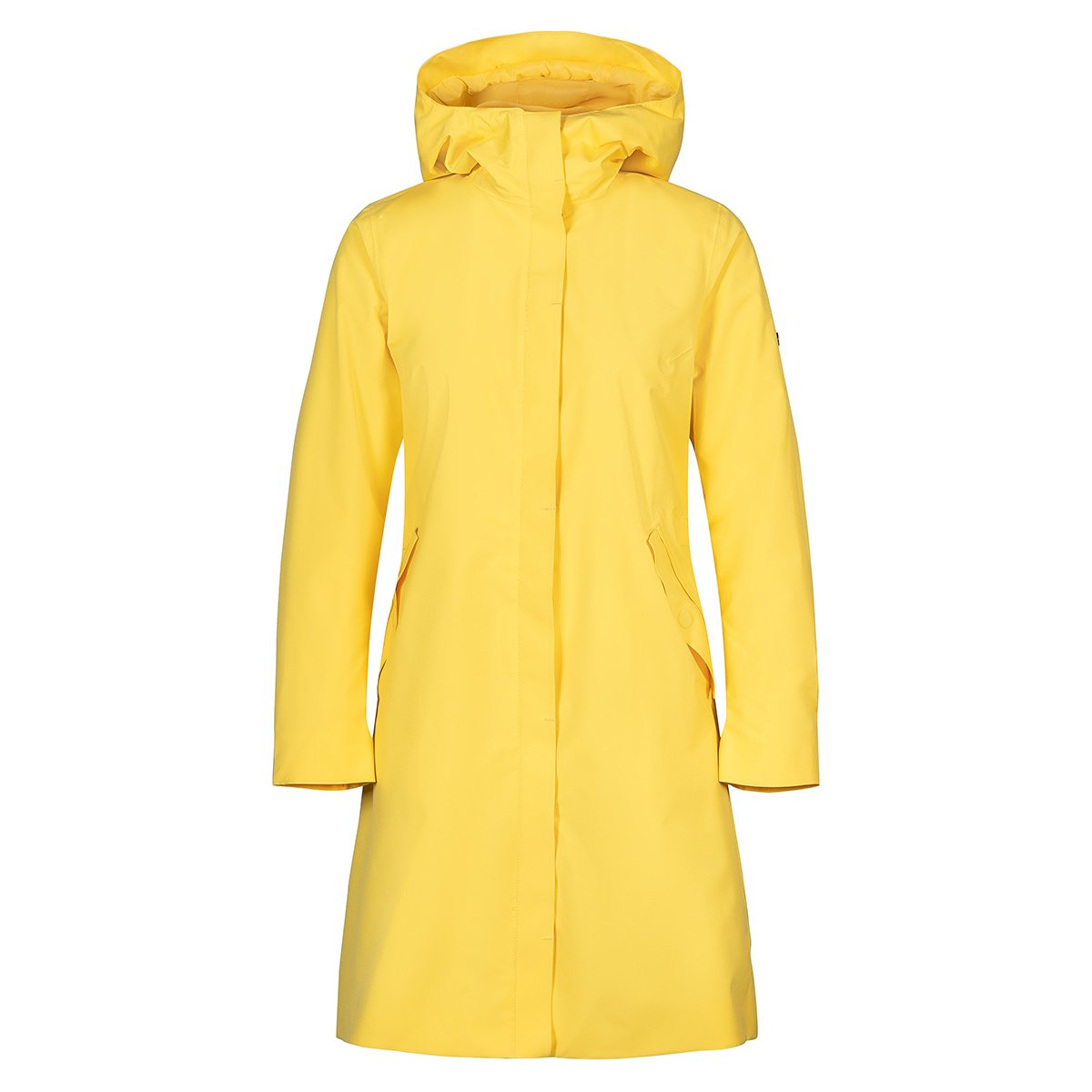 Woman Flow Coat - Yellow - Scandinavian Edition - Jakker - VILLOID.no