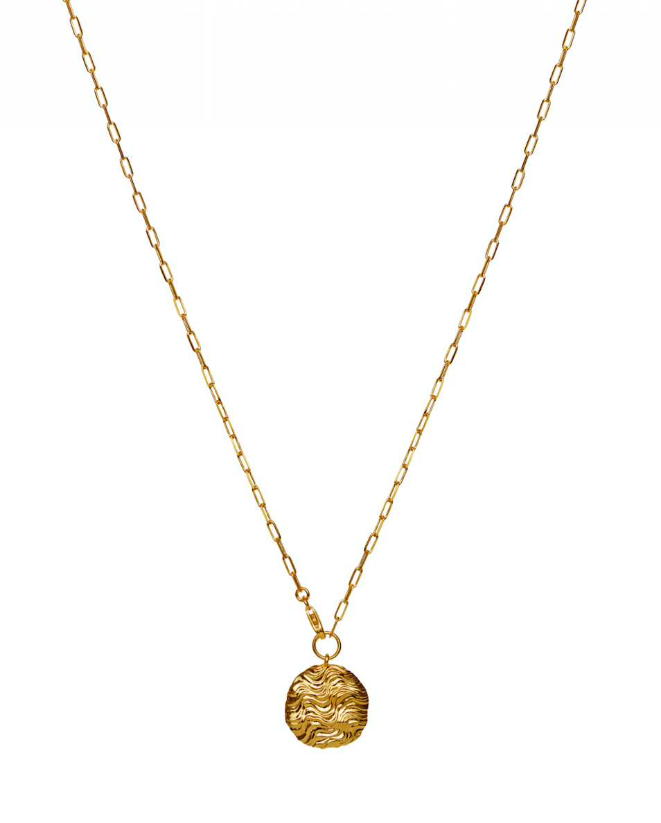 Faye Necklace - Gold - Maanesten - Tilbehør - VILLOID.no