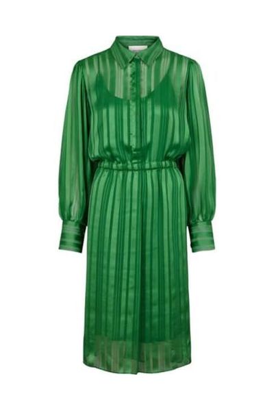 Telinna Dress - Medium Green - Second Female - Kjoler - VILLOID.no