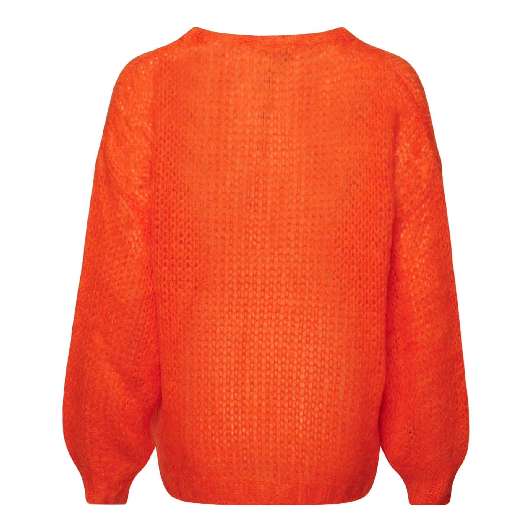 Delta Knit Sweater - Bright Orange