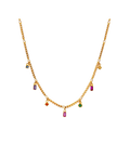 Miriam Necklace - Gold - Maanesten - Tilbehør - VILLOID.no
