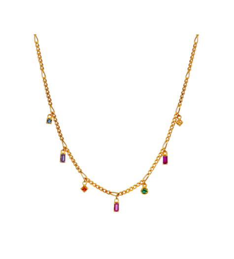 Miriam Necklace - Gold - Maanesten - Tilbehør - VILLOID.no