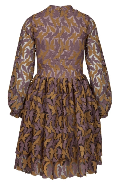 Leaf Dress - Multicolor - MAUD - Kjoler - VILLOID.no