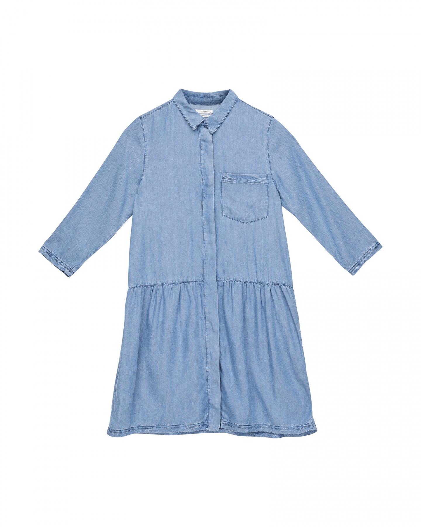 Nole Dress - Mid Blue - IBEN - Kjoler - VILLOID.no