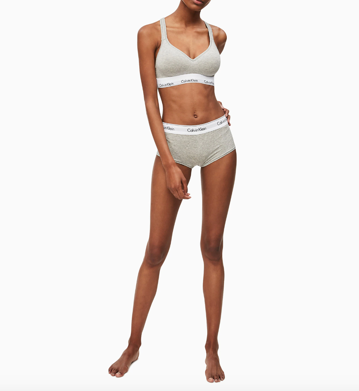 Bralette Lift - Grey Heather - Calvin Klein - Undertøy - VILLOID.no