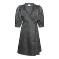 Kamila Frill Dress - Black